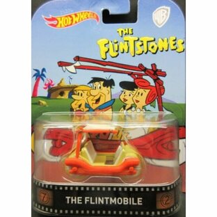 1/64 原始家族フリントストーン The Flintstones The Flintmobile ホットウィール Hot Wheelsの画像