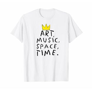 FFFFT's Art MUSIC SPACE TIME ROCKSTAR TEXTS アーティスト バスキア Tシャツの画像
