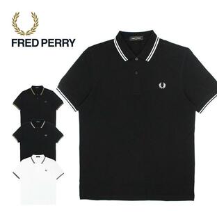 FRED PERRY フレッドペリー 半袖 ポロシャツ トップス M3600 200 350 U58 U97 メンズ レディース ブラック 黒 ホワイト 白 ブランド プレゼント 送料無料 父の日の画像