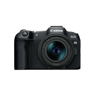 Canon キヤノン ミラーレス一眼カメラ EOS R8 RF24-50mm F4.5-6.3 IS STMレンズ付き 24.2MP 4K動画 DIGIC Xイメージプロセッサー 被写体検知 トラッキング コンの画像