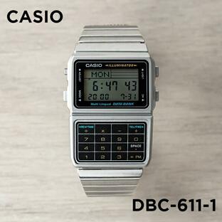 並行輸入品 10年保証 CASIO DATA BANK カシオ データバンク DBC-611-1 腕時計 時計 ブランド メンズレディース キッズ 子供 男の子の画像