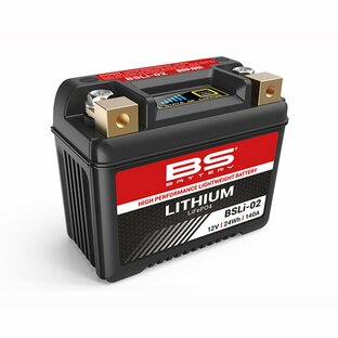 BSLi-02 セロー225 型式：4JG3 (YTX7L-BS互換) スペーサー付 2年保証 BSリチウムバッテリーの画像