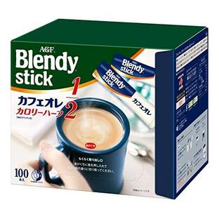 AGF ブレンディ スティック カフェオレ カロリーハーフ 100本 【 スティックコーヒー 】 【 糖質オフ 】の画像