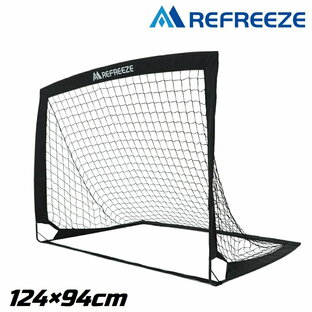 REFREEZE 折りたたみ サッカーゴール 収納バッグ付き 室内 屋外兼用 ポータブルの画像