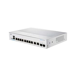 シスコシステムズ (Cisco) スイッチングハブ 8ポート マネージドスイッチ ギガビット スタッカブル 802.1X認証 RIP 金属筐体 静音ファンレス 国内正規代理店品 法人向け 制限付きライフタイム保証 CBS350-8T-E-2G-JPの画像