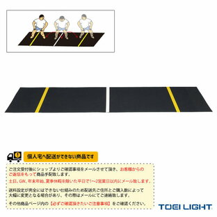 【体力測定設備・備品 TOEI(トーエイ)】 [送料別途]反復横とび用マット（T-1816）の画像