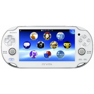 PlayStation Vita (プレイステーション ヴィータ) Wi Fiモデル クリスタル ホワイト (PCH-1000 ZA02)の画像