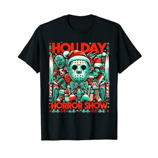 ホリデー・ホラー・ショー - スラッシャーとクリスマスの融合 Tシャツの画像