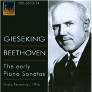 ヴァルター・ギーゼキング/Beethoven： THe Early Piano Sonatas： No.1-No.8 / Walter Gieseking[IDIS6573]の画像