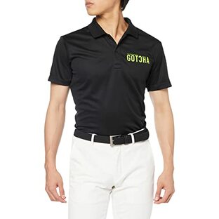 [ガッチャ ゴルフ] ゴルフシャツ ポロシャツ メンズ イエローグリーン Mの画像
