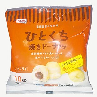 [冷凍] 昭和冷凍食品 ひとくち焼きドーナツ（あんこ） 140gX4個の画像