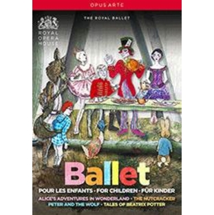 英国ロイヤル・バレエ/「子供のためのバレエBOX」～バレエ《不思議の国のアリス》、《くるみ割り人形》、《ピーターとおおかみ》、《ピーターラビットと仲間たち》[OA1096BD]の画像