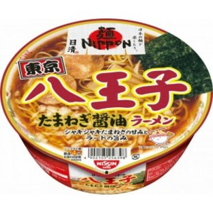 日清食品 麺ニッポン 八王子たまねぎ醤油ラーメン 112g×6個の画像