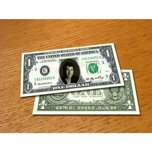 人気俳優!リチャード・ギア/Richard Gere/本物米国公認1ドル札紙幣-3の画像