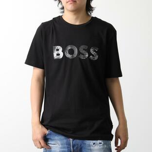 HUGO BOSS ヒューゴボス Tシャツ 50515997 メンズ 半袖 クルーネック カットソー コットン ロゴ 001の画像