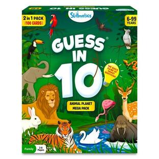 Skillmatics Card Game - Guess in 10 Animal Megapack, Perfect for Boys, Girls, Kids & Families Who Love Board Games, Toysの画像