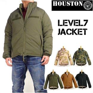 HOUSTON ヒューストン メンズ ミリタリージャケット LEVEL7 JACKET レベル7 ジャケット 50323 送料無料の画像