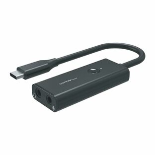 GOPPA ゴッパ USB-C® オーディオ変換アダプタ 3.5mm ミニジャック ヘッドホン・マイク端子 ハイレゾ対応 ミュートボタン搭載 Windows/Mac/PS4/PS5/Switch GP-AUC2HM/B-ECの画像