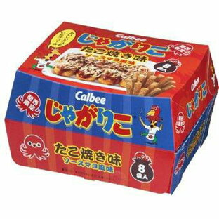 カルビー じゃがりこ たこ焼き味 20g x 8袋の画像