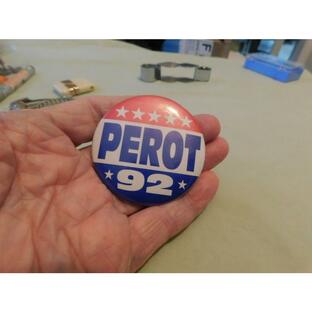 ピンバッジ 1992 Ross Perot for President Pin Back Buttonの画像