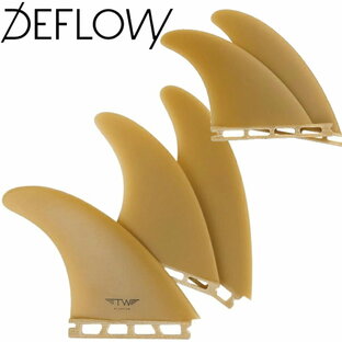DEFLOW TW 5 FIN SET 5フィン セット ツイン サーフィン サーフボードフィン ボードフィン センターフィン サイドフィン リアフィン デフローの画像