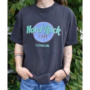 【ヴィンテージ古着】90's Hard Rock CAFE / ハードロックカフェ ロゴプリント Tシャツ ペルー製の画像