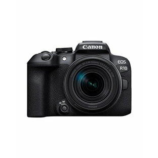 Canon キヤノン ミラーレス一眼 ビデオログカメラ EOS R10 RF-S18-150mm F3.5-6.3 is STMレンズキット 24.2MP 4K動画 DIGIC X Image Processor搭載 高速撮影 被写体追跡 コンパクト ブラックの画像