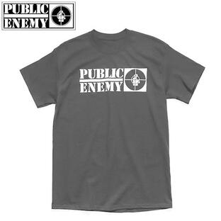 パブリック エナミー【PUBLIC ENEMY】SS TEE BLACK ロゴ 半袖 Tシャツ ヒップホップ【ネコポスのみ送料無料】の画像