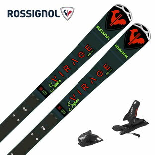 ROSSIGNOL スキー板 ロシニョール メンズ レディース SUPER VIRAGE VIII LTD SPX ROCKERACE GW プレート ビンディング セット 取付無料 グリップウォーク対応 2023-2024の画像