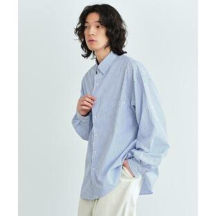 シャツ ブラウス メンズ Loose fit stripe shirt / ルーズフィットストライプシャツの画像