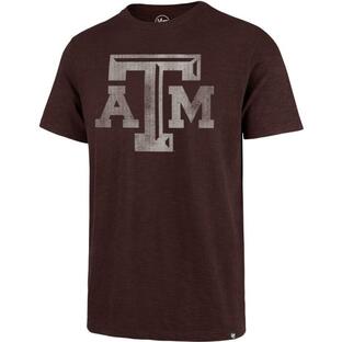 フォーティセブン (47) メンズ Tシャツ トップス Texas A&Amp;M Aggies Maroon Grit Scrum T-Shirtの画像