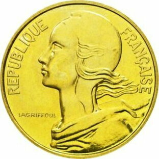 アンティークコイン コイン 金貨 銀貨 Coin, France, Marianne, Centimes, 1986, Paris, MSの画像
