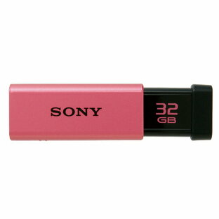 【ゆうパケット対応可】USBメモリー高速 32GB USM32GT P ピンク 【ソニー】の画像