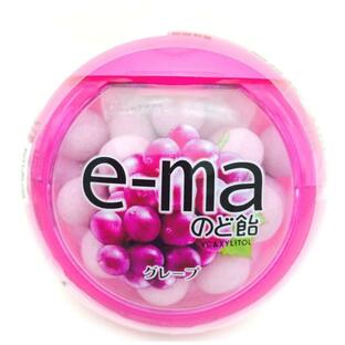 UHA味覚糖 e-maのど飴 グレープ(容器) 33gの画像