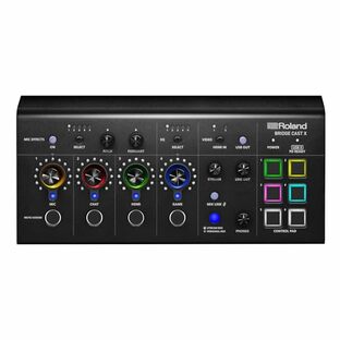 ローランド Roland BRIDGE CAST X/HDMIビデオキャプチャ/ゲーミングDACアンプ/オーディオインターフェース/配信/ゲーミングミキサー/Mac/Windows / 2PC配信 /ブリッジキャストエックスの画像