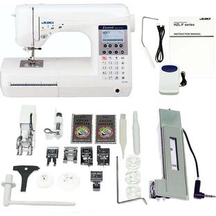 Juki HZL-F400 Exceed Series Computer Sewing Quilting Machine White 並行輸入品の画像