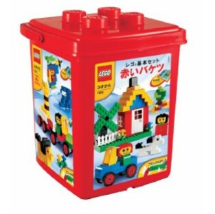 レゴ (LEGO) 基本セット 赤いバケツ (ブロックはずし付き) 7616の画像