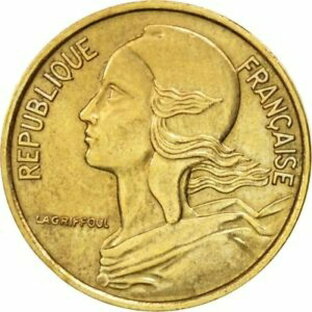 アンティークコイン コイン 金貨 銀貨 France, Marianne, Centimes, 1971, Paris, AU , Aluminum-Bronzeの画像