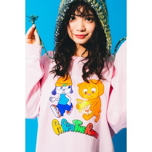 Parappa The Rapper/パラッパラッパー/ピグメント加工グラフィックプリントロンTEEの画像