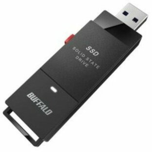 【送料無料】【訳あり・在庫処分】BUFFALO PC/TV/PS4向けUSB3.2（Gen.1）対応 スティック型SSD 1TB SSD-PUT1.0U3-BKA AV・デジモノ パソコン・周辺機器 USBメモリ・SDカード・メモリカード・フラッシュ その他のUSBメモリ・SDカード・メモリカード・フラッシュ レビュー投稿の画像