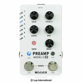 Mooer PREAMP MODEL X2 新品 プリアンプ[ムーア][アンプシミュレーター,キャビネットシミュレーター][Effector,エフェクター]の画像