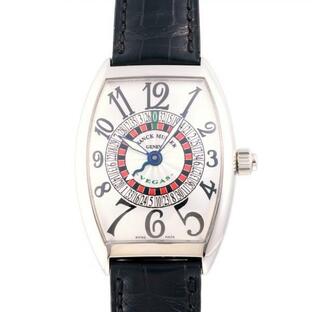 フランク・ミュラー FRANCK MULLER カサブランカ ヴェガス 6850 シルバー文字盤 新品 腕時計 メンズの画像