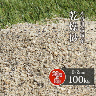芝生用 荒目砂 乾燥砂 木曽川流域産 洗い砂 400kg 庭 砂 芝 目砂 ガーデニング 人工芝 川砂 目土 焼砂 焼き砂の画像