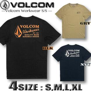ボルコム Tシャツ メンズ 半袖 VOLCOM ヴォルコム サーフブランド 大きいサイズ WORKWEAR スノボ スケボー A5002097の画像