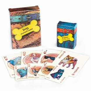 海外カードゲーム 英語 アメリカ Dogs & Puppies Playing Cards - 100+ Dog & Puppy Illustrations, Twの画像