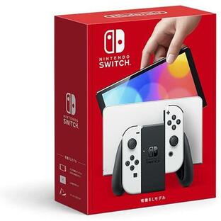 新品 ニンテンドースイッチ本体 Nintendo Switch（有機ELモデル） Joy-Con(L)/(R) ホワイト HEG-S-KAAAA 送料無料の画像