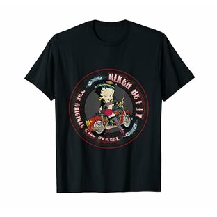 Betty Boop バイカー ベティ Tシャツの画像
