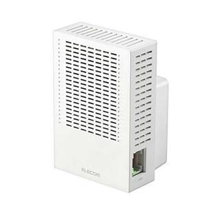 エレコム WiFi 無線LAN 中継器 11ac 867+300Mbps 離れ家モード搭載 ハイパワータイプ ホワイト WTC-C1167GC-Wの画像
