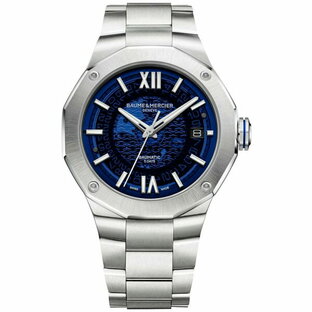 ボーム＆メルシエ メンズ 腕時計 アクセサリー Men's Swiss Automatic Riviera Stainless Steel Bracelet Watch 42mm No Colorの画像