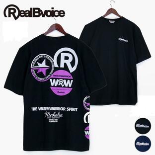 REAL B VOICE リアルビーボイス 半袖Tシャツ 25周年復刻モデル 10451-11853 CR リバイバル サーフTシャツ メンズ 2カラーの画像
